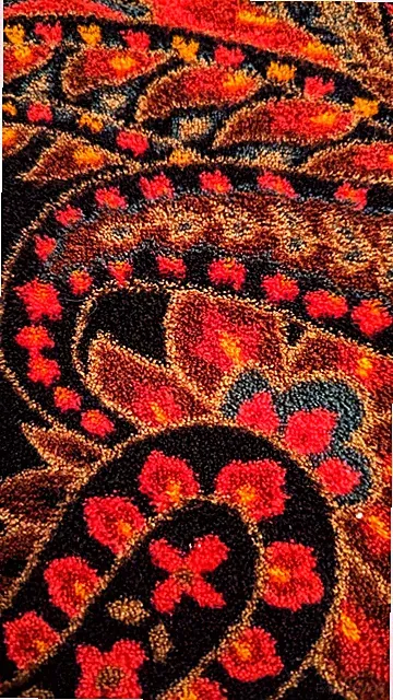 Better Homes Paisley Fleece and Sherpa Throw Blanket 50 X 60, Colorful, soft.