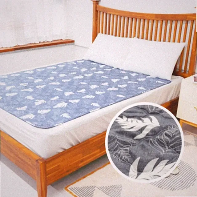 HANIL Free Voltage Electric Heating Mat Bed Mattress Pad 6 Design Washable 110V