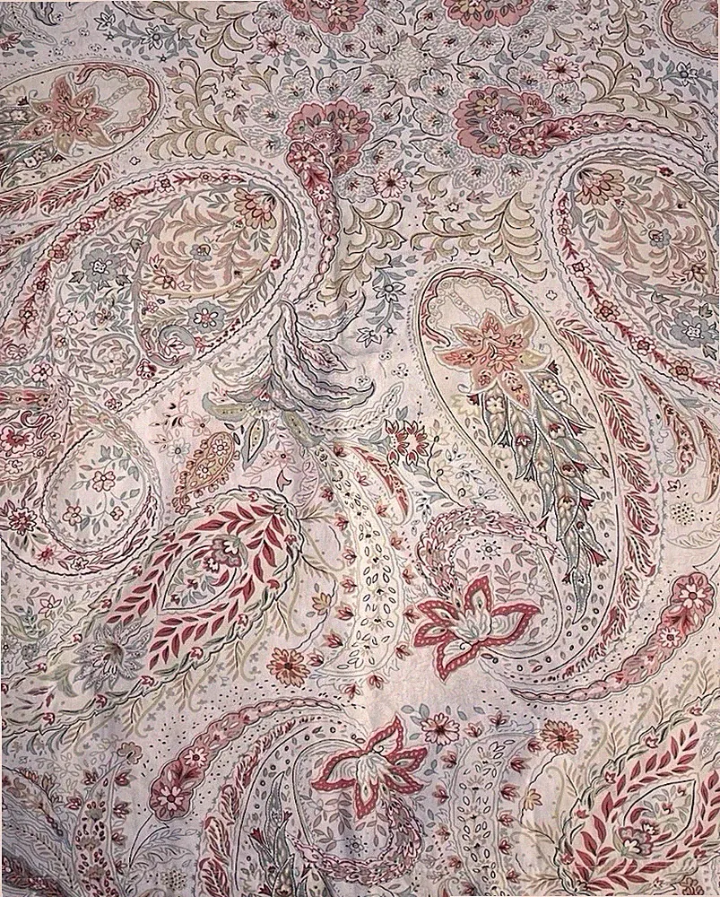 Lauren Ralph Lauren Paisley Pillow Shams Standard Set Of 2 Pink Aqua Green