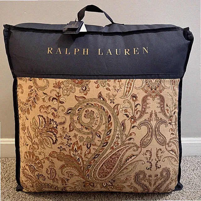 RALPH LAUREN NWT Anderson Paisley Floral Comforter- Size Full Queen $475